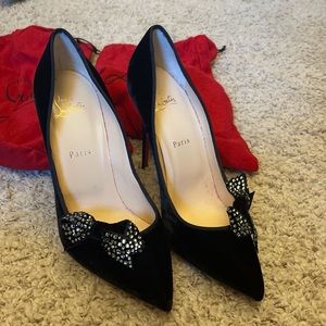 Christian Louboutin Madame Menule 100mm Pumps